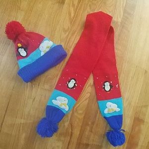 Winter hat and scarf